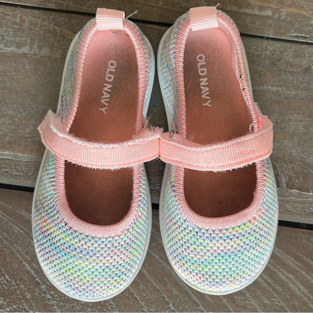Old Navy mary jane knit flats